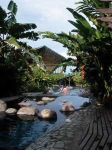 One of the pools